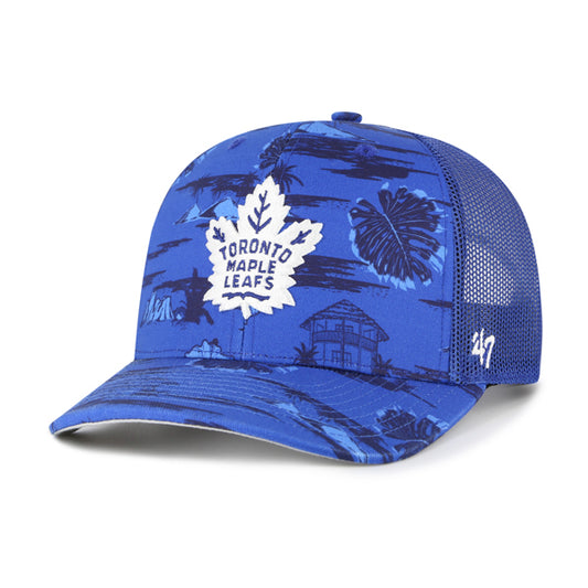 Toronto Maple Leafs Fiji 47' Brand Trucker Snap-Back Hat - Royal Blue