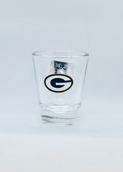 Green Bay Packers 2oz Shot Glass - Pro League Sports Collectibles Inc.