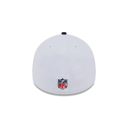 New England Patriots New Era 2023 Sideline 39THIRTY Flex Hat - White/Navy - Pro League Sports Collectibles Inc.