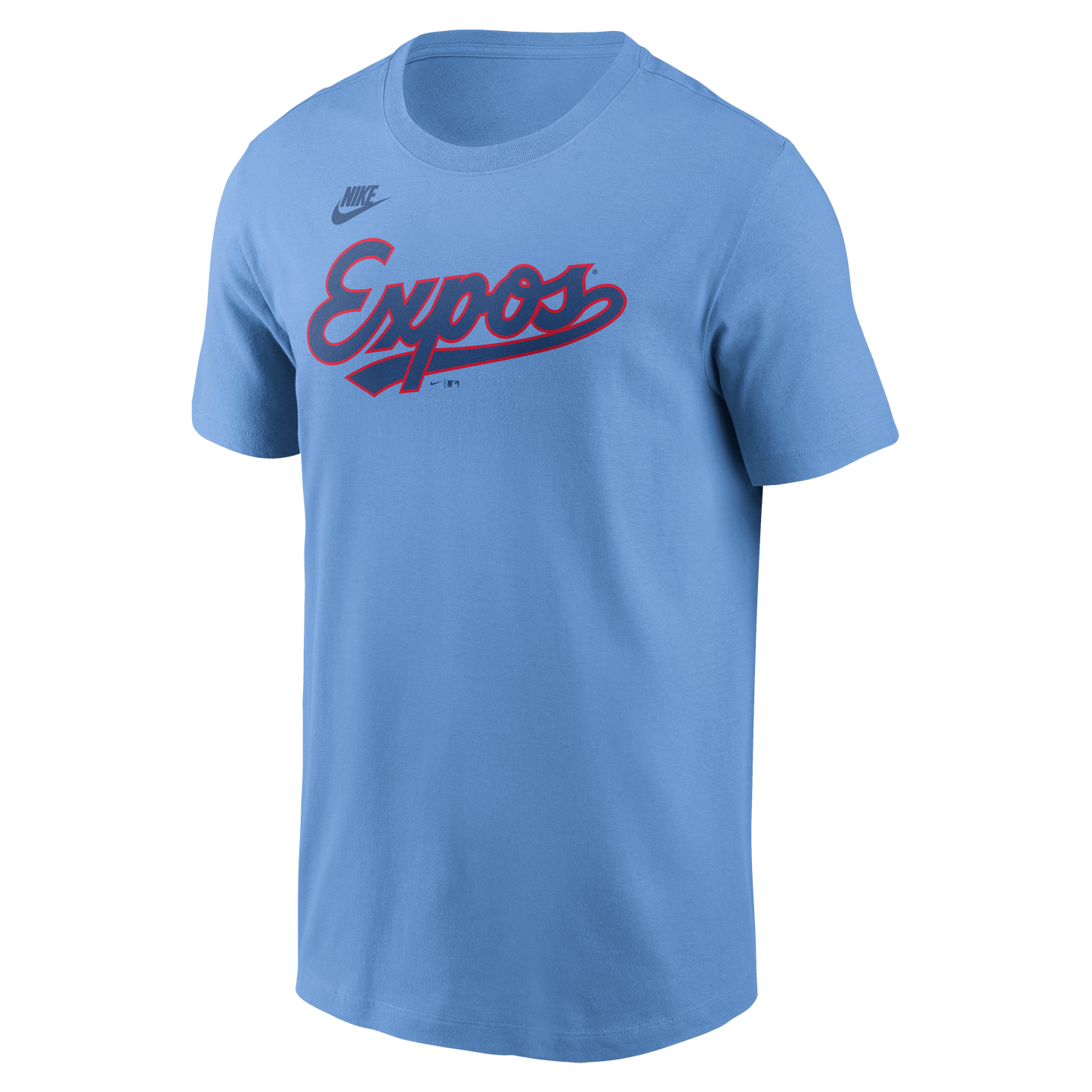 Montreal Expos Valdimir Guerrero Sr. #27 Nike Name & Number T-Shirt - Valor Blue
