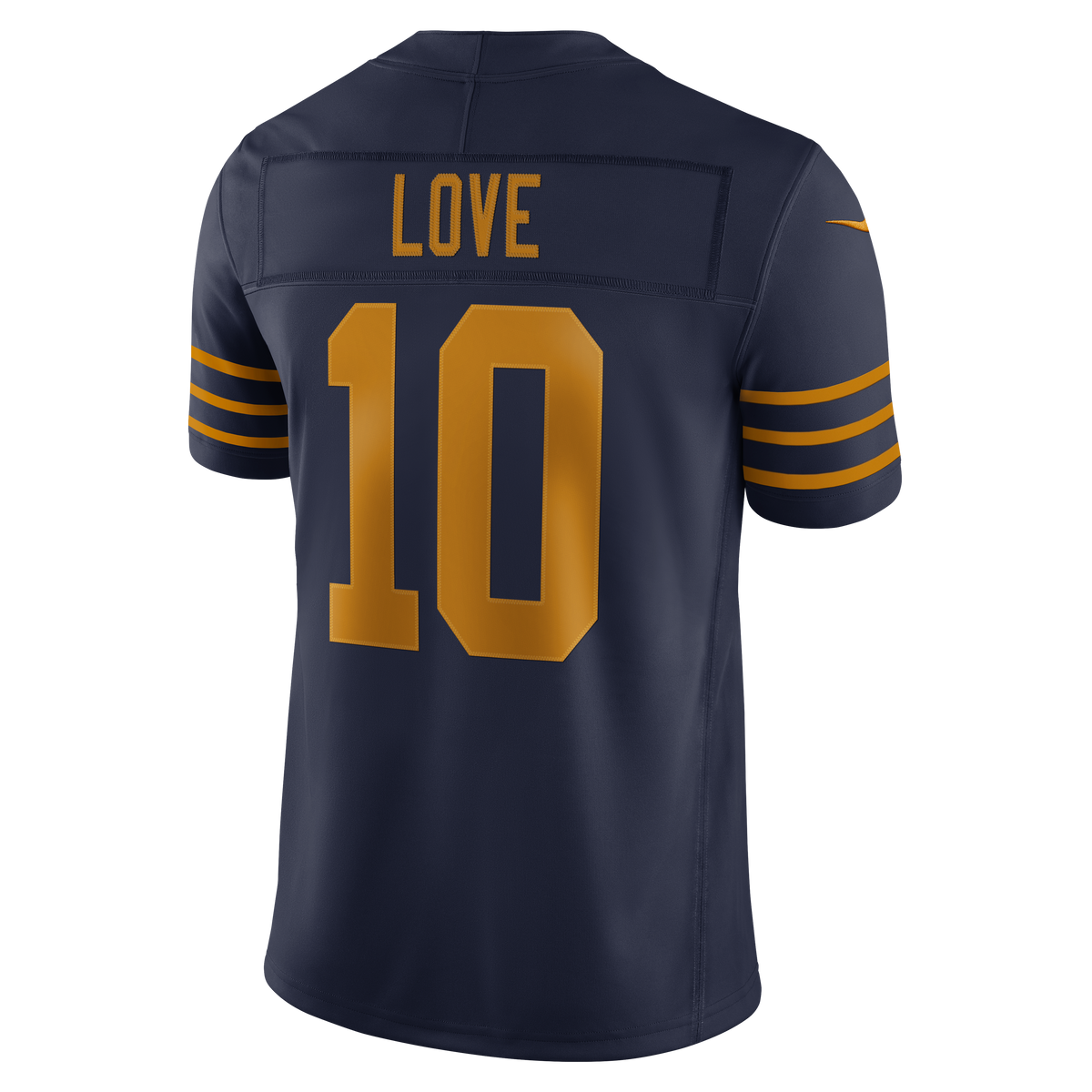 Jordan Love #10 Green Bay Packers Nike Team Vapor F.U.S.E. Stitched Limited Jersey - Navy