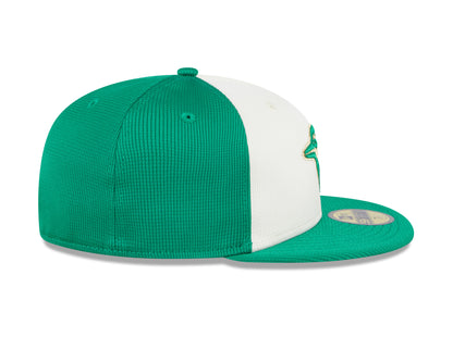 Toronto Blue Jays Green New Era 2024 St. Patrick's Day - 59FIFTY Fitted Hat - Pro League Sports Collectibles Inc.