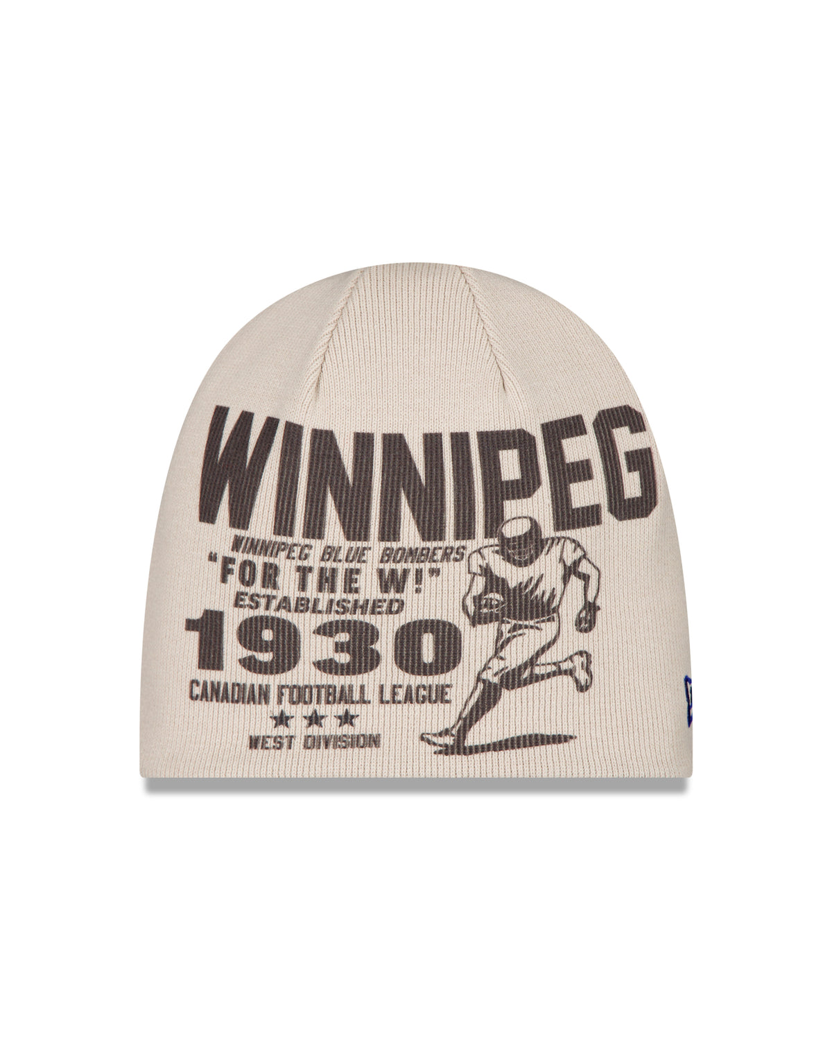 Winnipeg Blue Bombers CFL Turf Traditions New Era Knit Hat