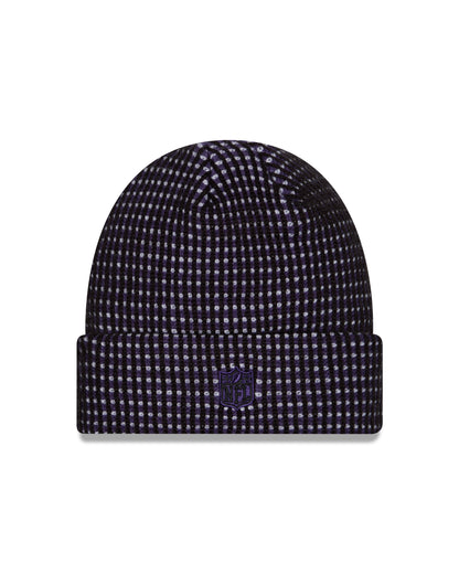 Baltimore Ravens 2026 New Era NFL Sideline Cold Weather Cuff Knit Toque - Black