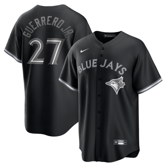 Toronto Blue Jays Vladimir Guerrero Jr. #27 Nike SMU Replica Team Player Jersey - Black