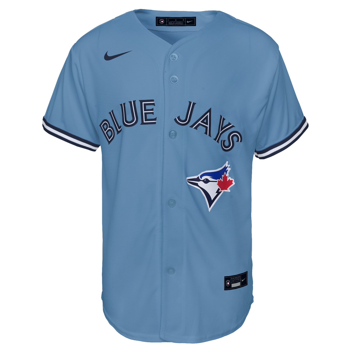 Youth Toronto Blue Jays Alex Manoah #6 Nike Powder Blue Horizon Alternate Replica Team Jersey - Pro League Sports Collectibles Inc.