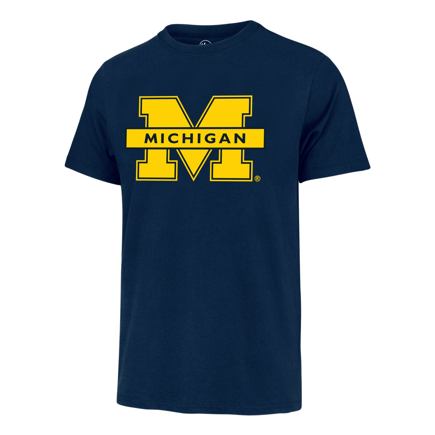 Michigan Wolverines Navy 47 Brand Fan T-Shirt - Pro League Sports Collectibles Inc.