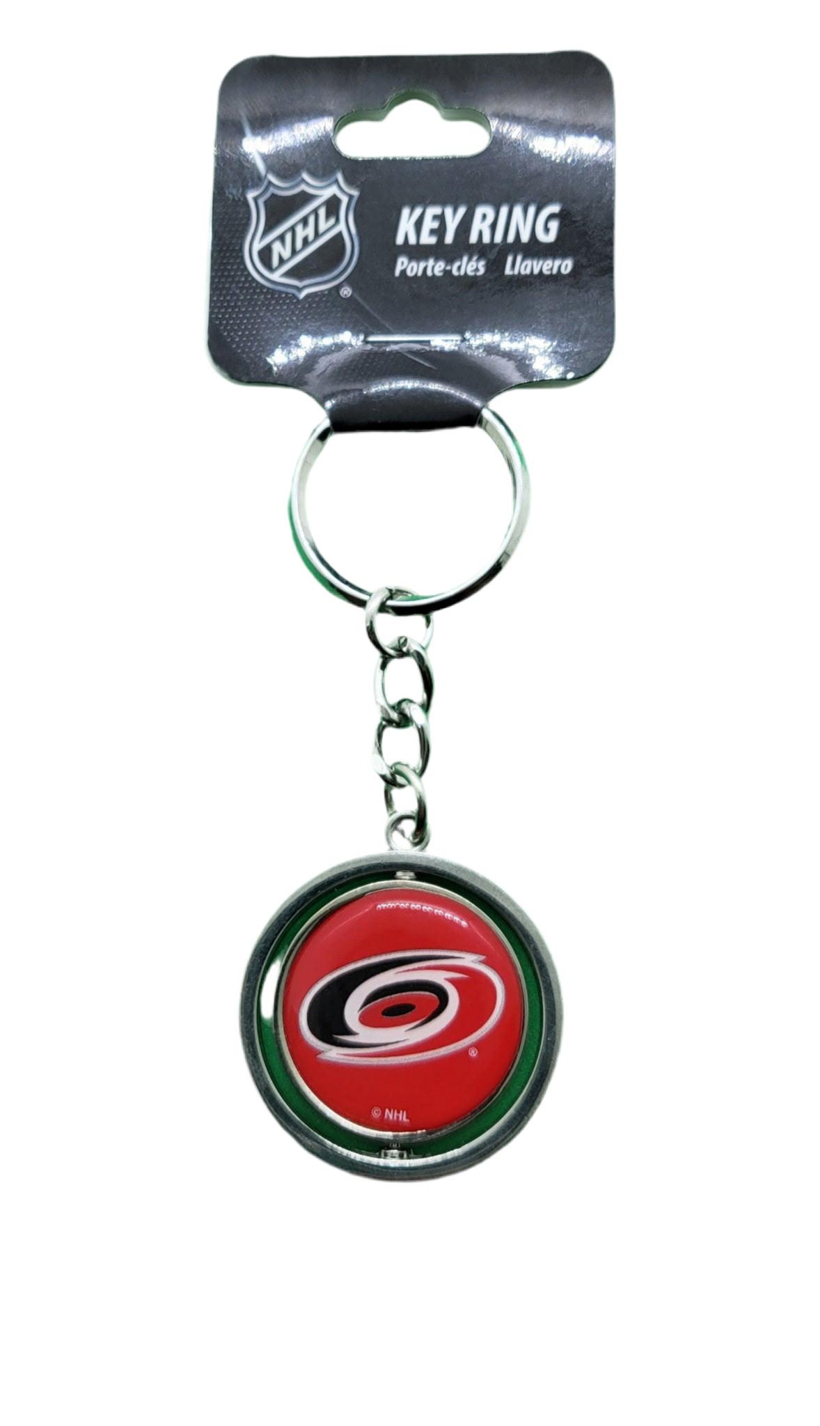 Carolina Hurricanes Spinner Key Ring