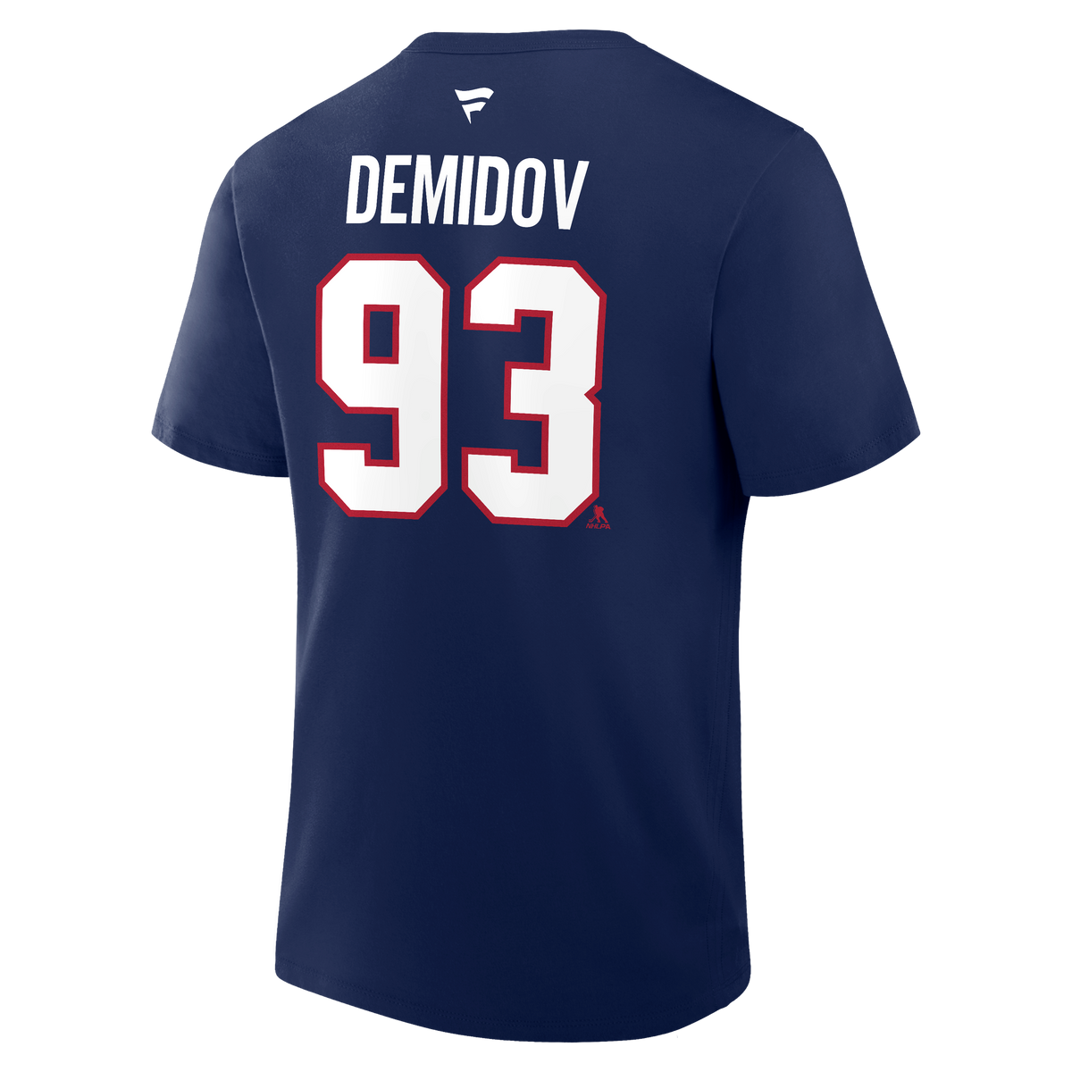 Ivan Demidov #93 Montreal Canadiens Fanatics Authentic Stack Name and Number T-Shirt - Navy