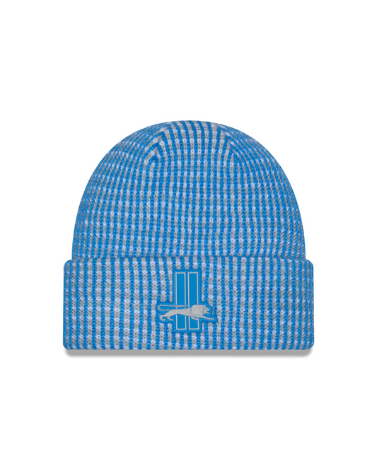Detroit Lions 2026 New Era NFL Sideline Cold Weather Cuff Knit Toque - Historic