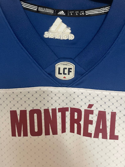 Montreal Alouettes Adidas CFL Vintage Replica Jersey -White