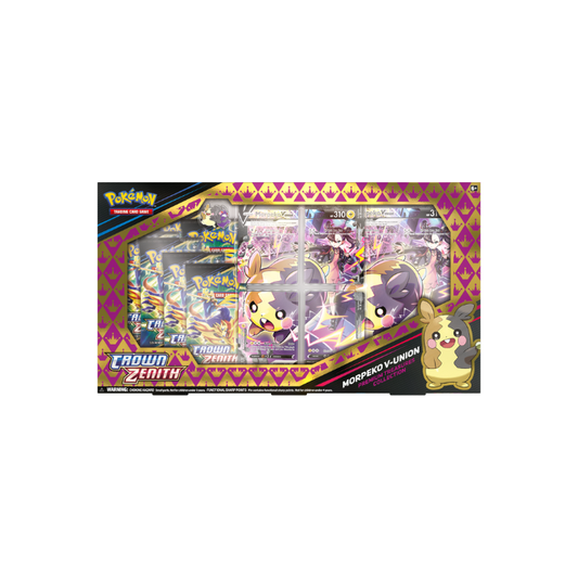 Pokémon: Crown Zenith Premium Treasures Collection – Morpeko V Union