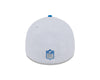 Detroit Lions New Era 2023 Sideline 39THIRTY Flex Hat - White/Blue - Pro League Sports Collectibles Inc.
