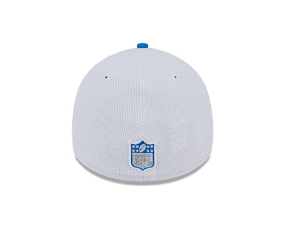 Detroit Lions New Era 2023 Sideline 39THIRTY Flex Hat - White/Blue - Pro League Sports Collectibles Inc.