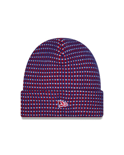 New York Giants 2026 New Era NFL Sideline Cold Weather Cuff Knit Toque - Blue / Red