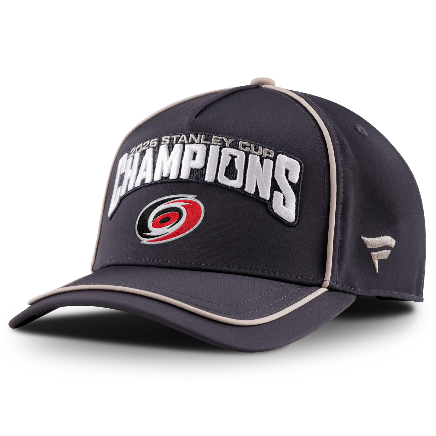 Carolina Hurricanes Fanatics 2026 Stanley Cup Champions Locker Room Structured Adjustable Hat - Charcoal