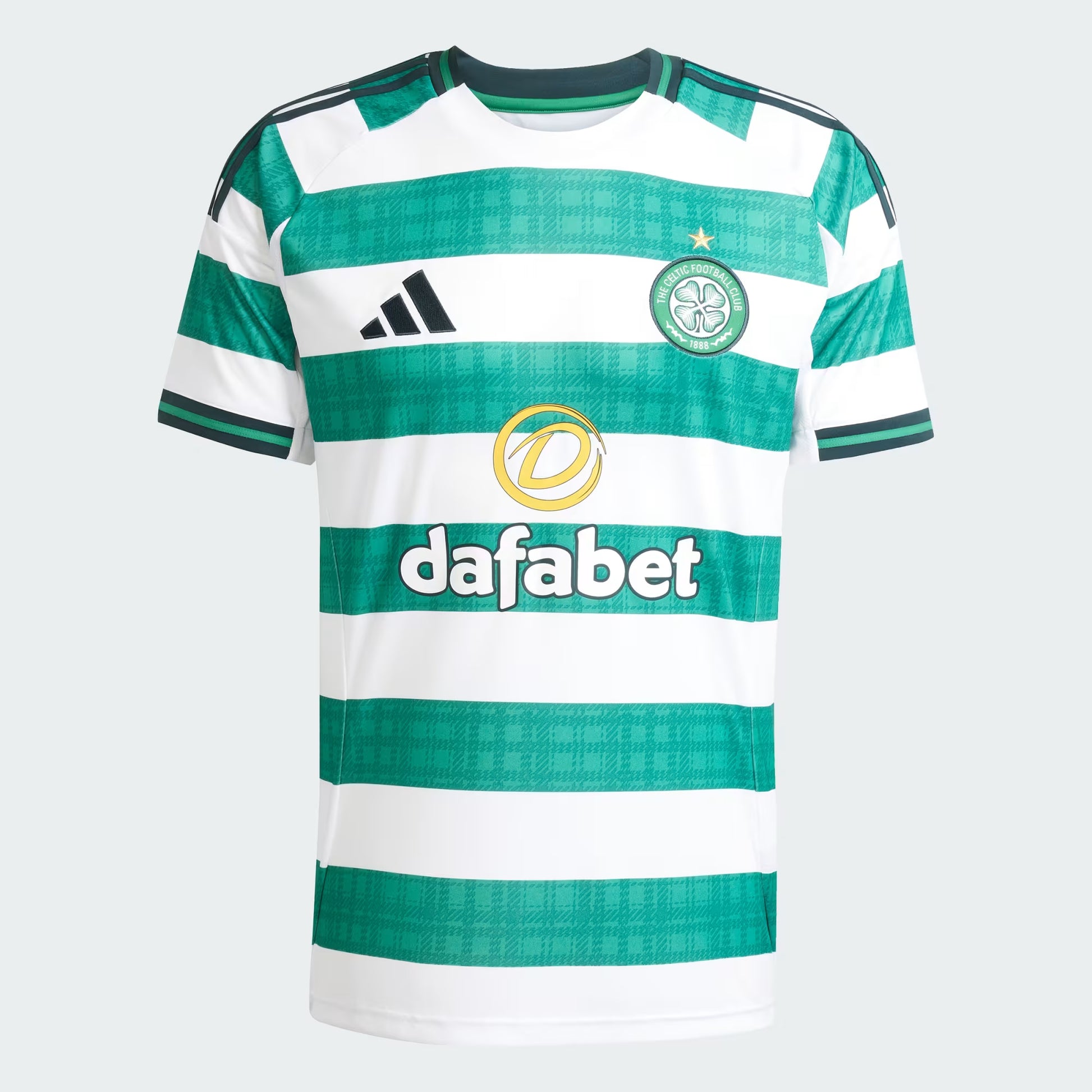 Celtic FC Adidas 2025/26 Stadium Home Replica Jersey Green/White Celtic FC Adidas 2025/26 Stadium Home Replica Jersey Green/White