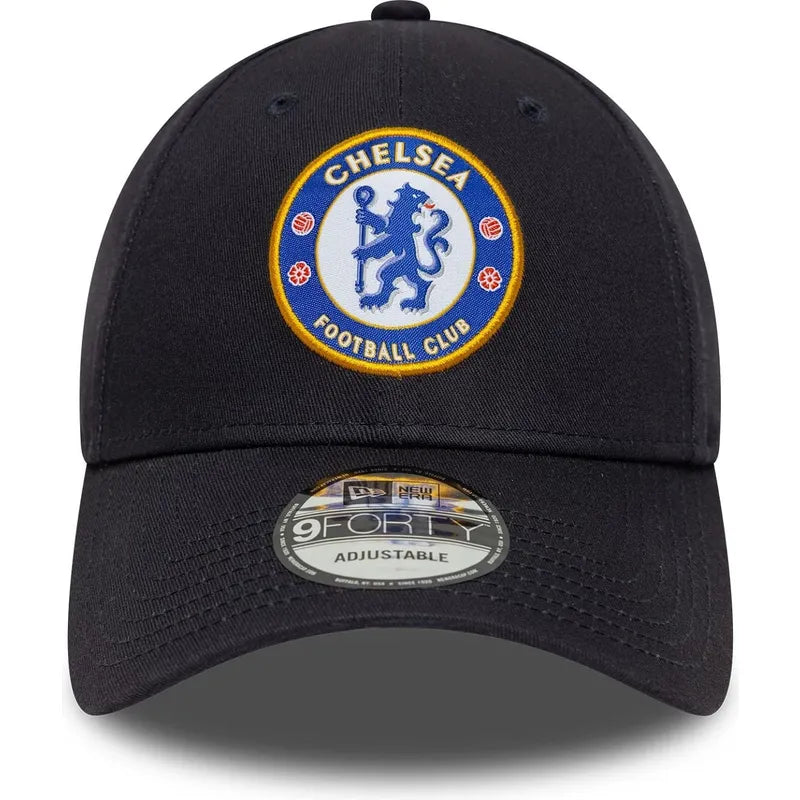 Chelsea FC New Era 9FORTY Adjustable Core Hat - Navy