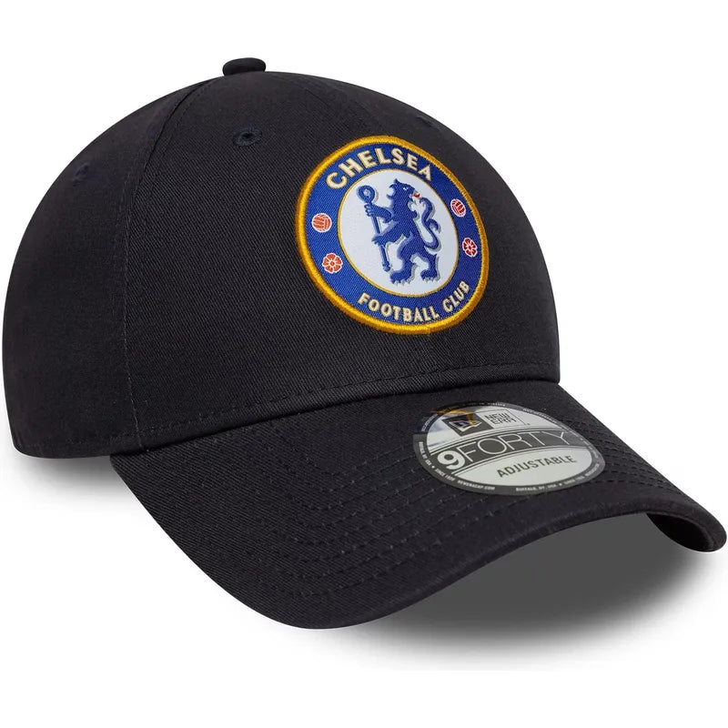 Chelsea FC New Era 9FORTY Adjustable Core Hat - Navy