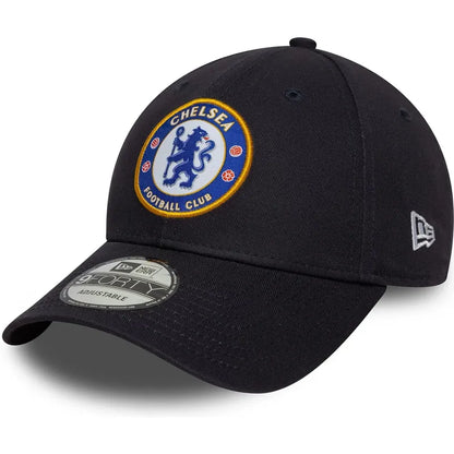 Chelsea FC New Era 9FORTY Adjustable Core Hat - Navy