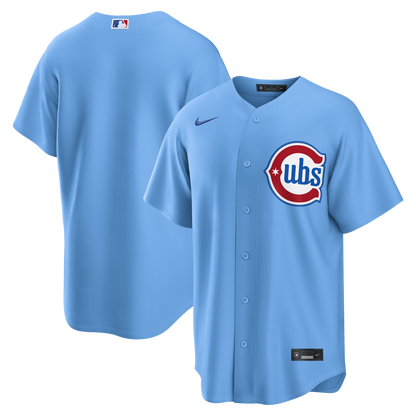 Chicago Cubs Nike Alternate 2 Replica Jersey - Powder Blue