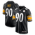 T.J. Watts #90 Pittsburgh Steelers Nike Game Finished Jersey - Black