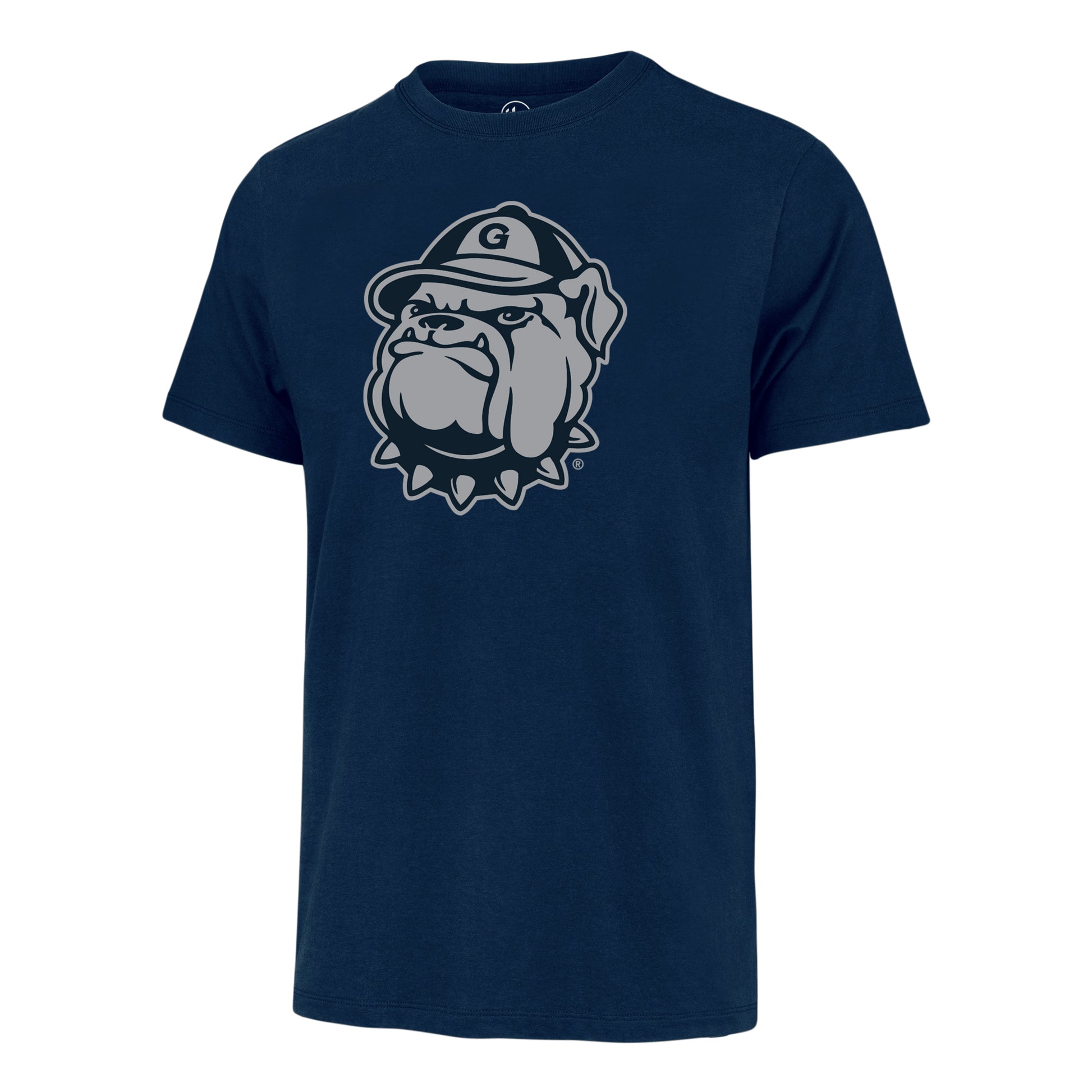 Georgetown Hoyas Navy 47 Brand Fan T-Shirt - Pro League Sports Collectibles Inc.