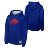 Youth Buffalo Bills Mitchell and Ness Long Sleeve Thermal Pullover Hoodie