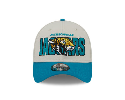 Jacksonville Jaguars New Era 2023 NFL Draft 39THIRTY Flex Hat - Cream - Pro League Sports Collectibles Inc.