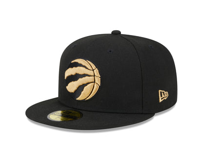 Toronto Raptors New Era City Edition 23/24 59FIFTY Fitted Hat - Black - Pro League Sports Collectibles Inc.