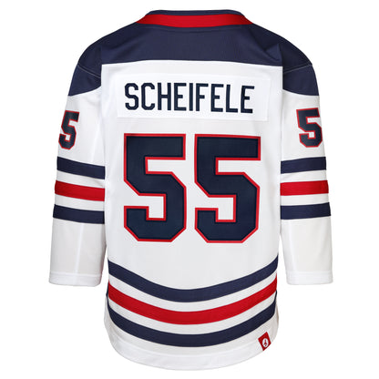 Youth Winnipeg Jets Mark Scheifele #55 Outerstuff 2026 NHL Heritage Classic Jersey - White