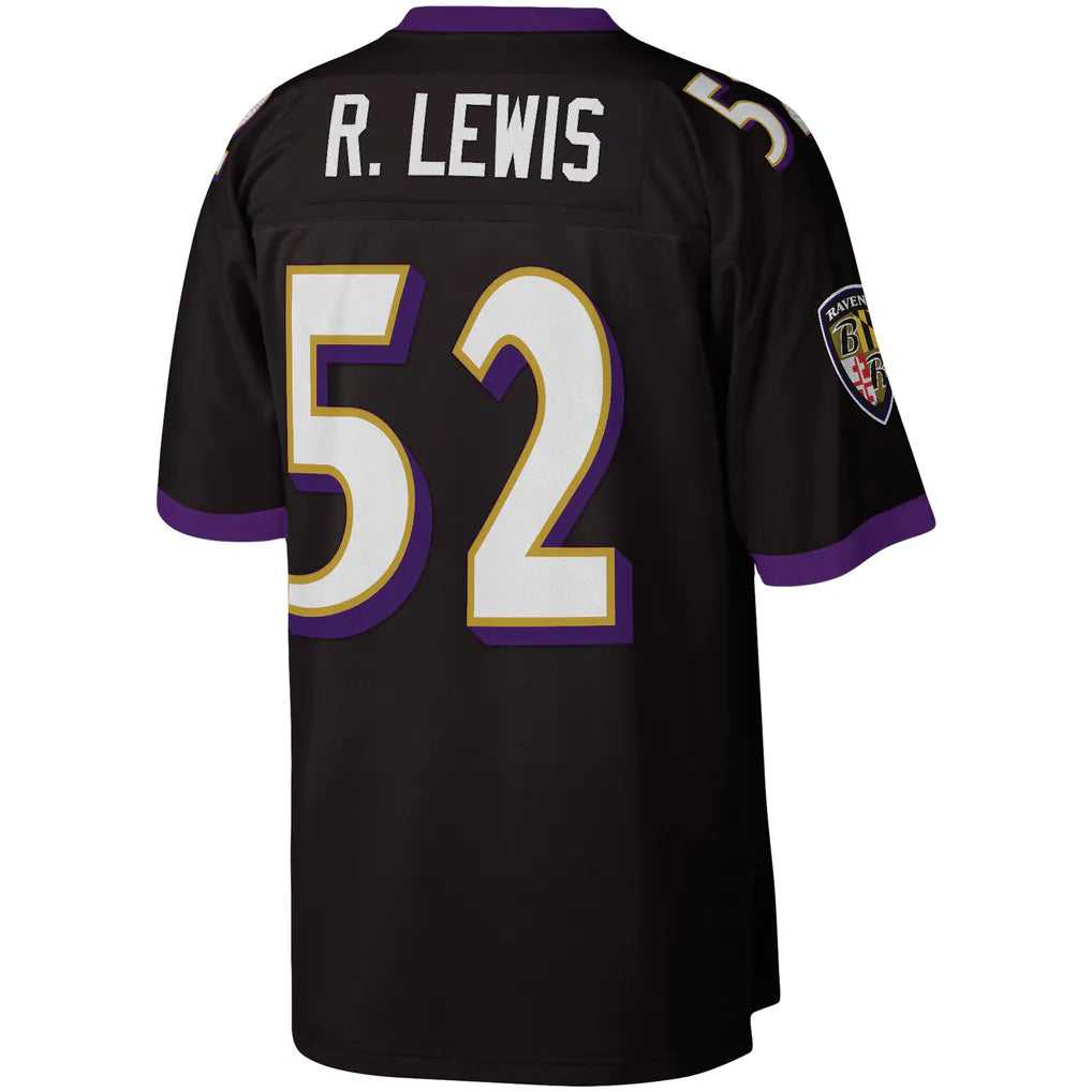 Ray Lewis #52 Baltimore Ravens 1994 Mitchell & Ness Retired Legacy Jersey - Black