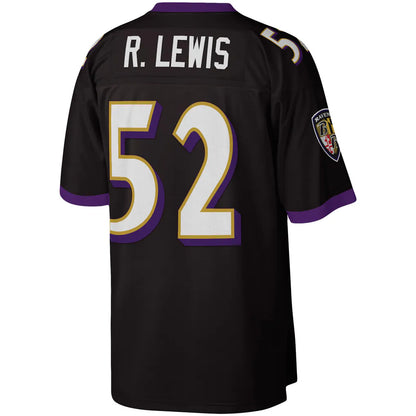Ray Lewis #52 Baltimore Ravens 1994 Mitchell & Ness Retired Legacy Jersey - Black