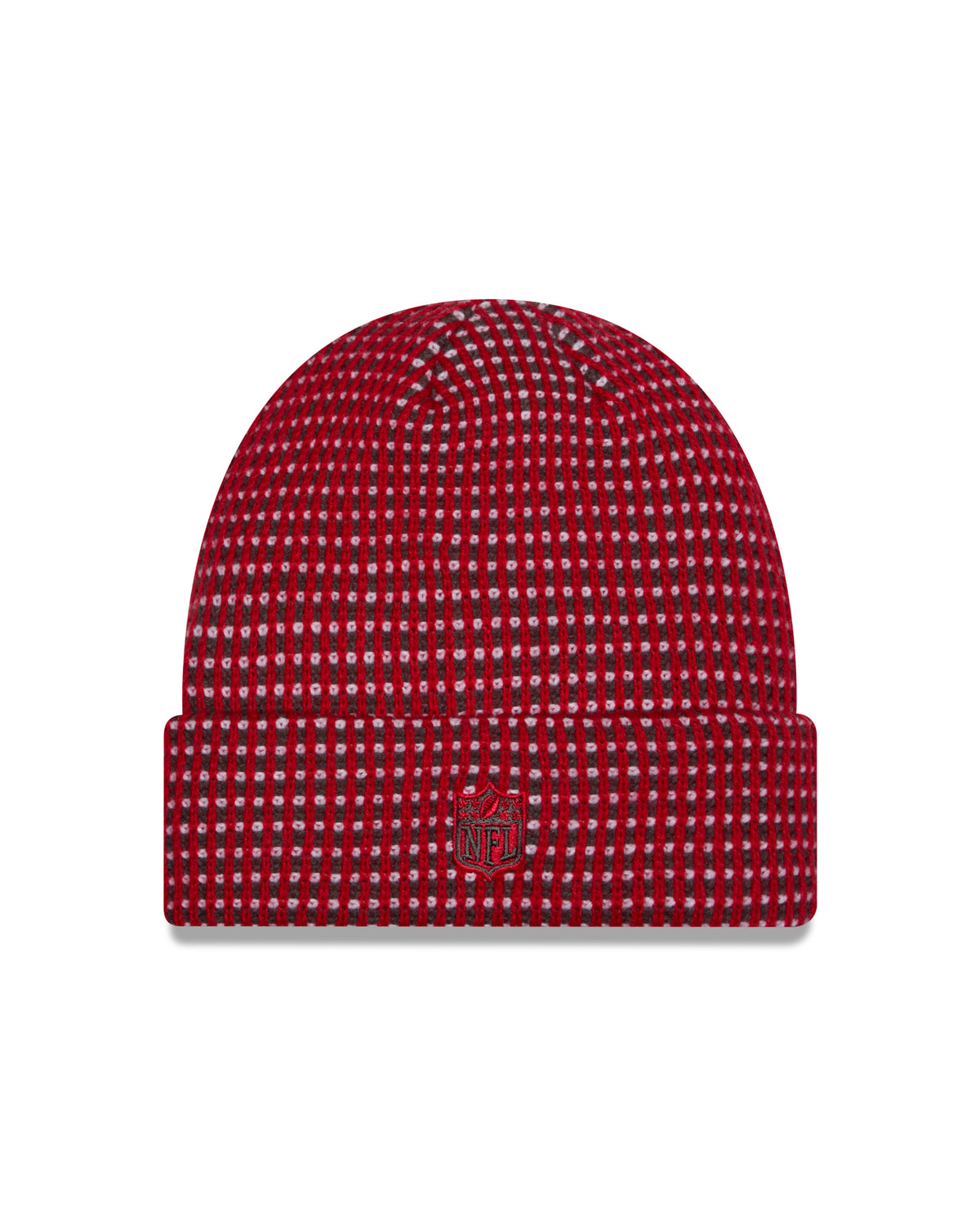 Tampa Bay Buccaneers 2026 New Era NFL Sideline Cold Weather Cuff Knit Toque - Red