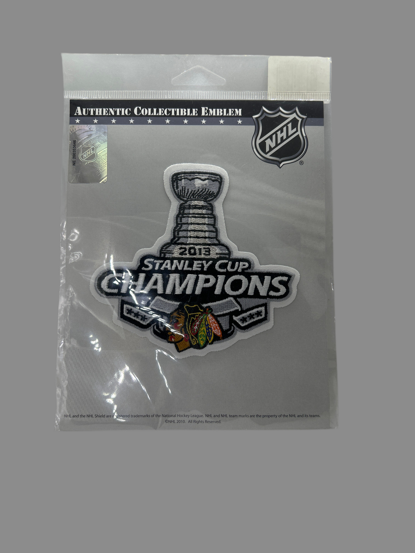 NHL Chicago Blackhawks 2013 Stanley Cup Champions Patch