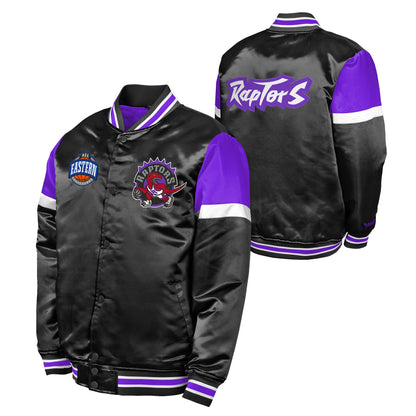 Youth Toronto Raptors Mitchell & Ness Satin Jacket