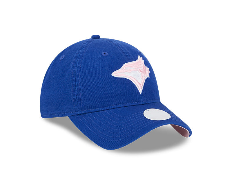 Women's Toronto Blue Jays Mother's Day 2024 Blue/Pink 9Twenty Adjustable New Era Hat - Pro League Sports Collectibles Inc.