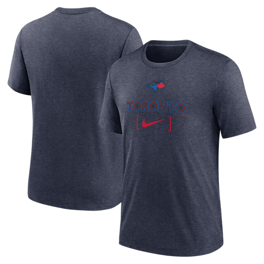 Toronto Blue Jays City Connect Swoosh T-Shirt - Navy