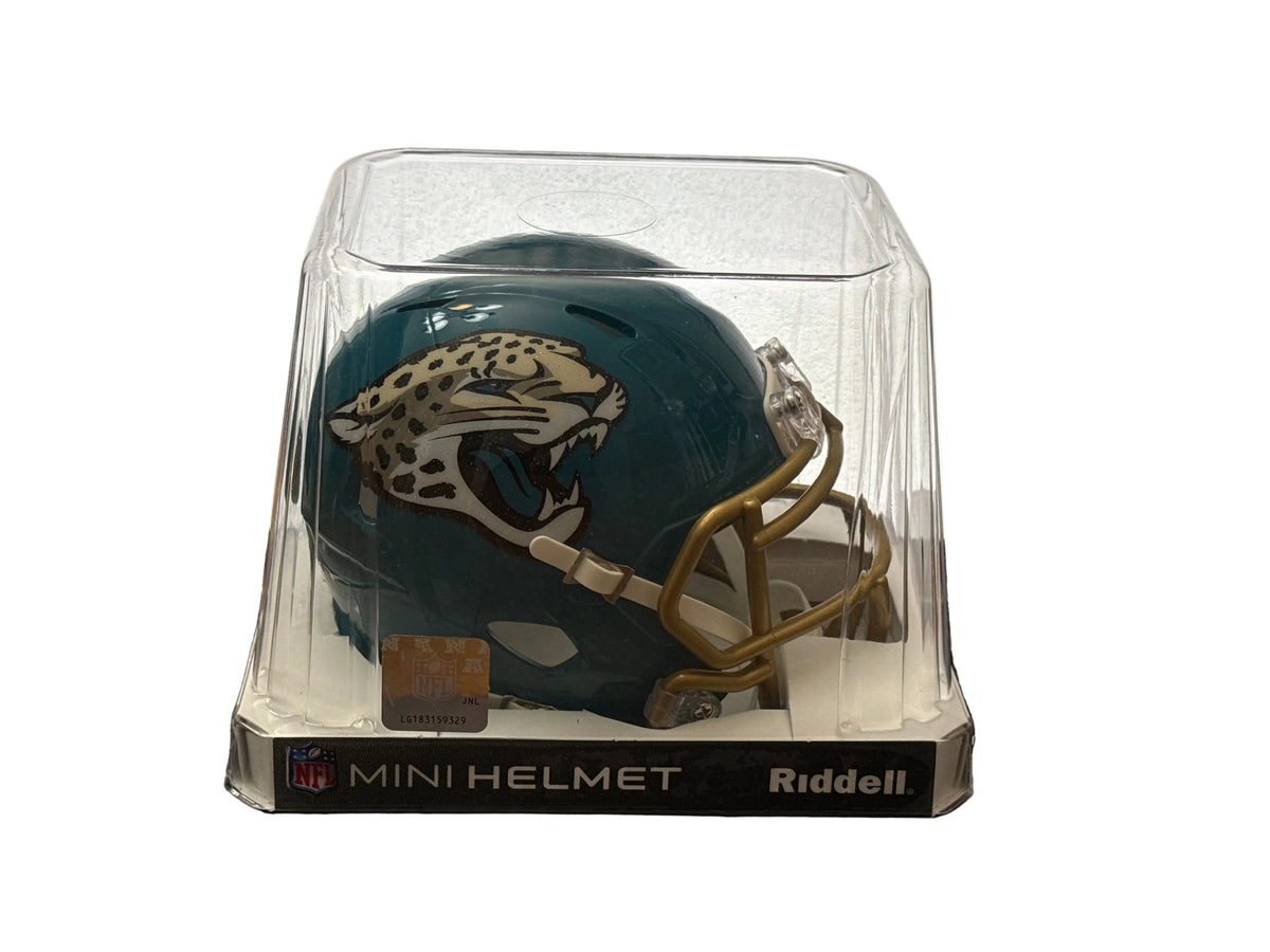 Jacksonville Jaguars NFL Riddell 2026 Rivalries Collection Speed Mini Helmet
