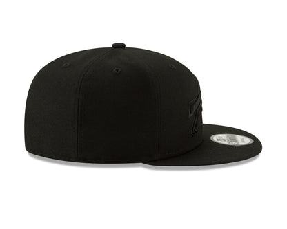 Buffalo Bills Black on Black 9fifty Adjustable Snapback Hat