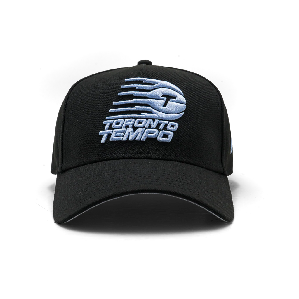 Toronto Tempo New Era 9FORTY Adjustable SnapBack Hat - Black