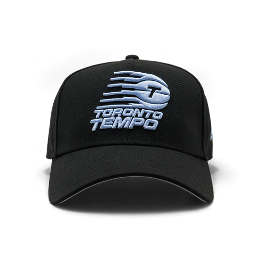 Toronto Tempo New Era 9FORTY Adjustable SnapBack Hat - Black