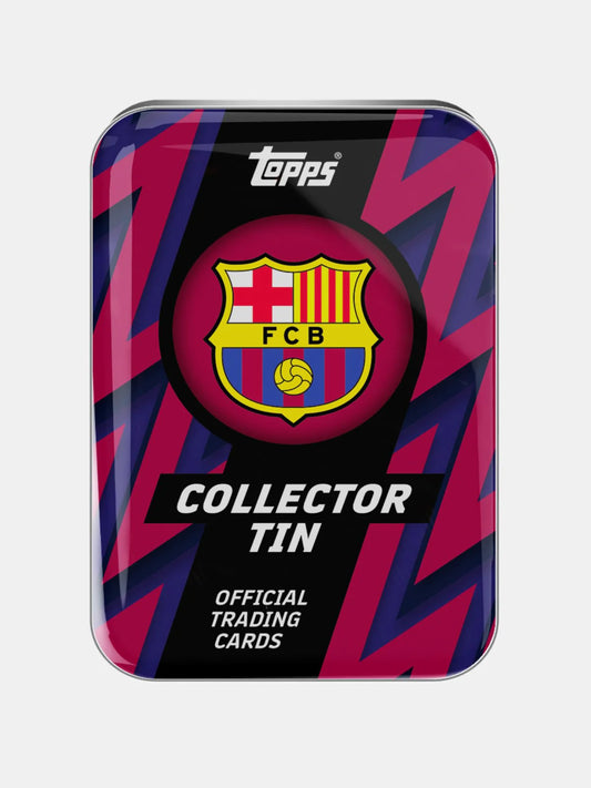 2026 TOPPS FC Barcelona Premium Trading Cards Collecter Tin