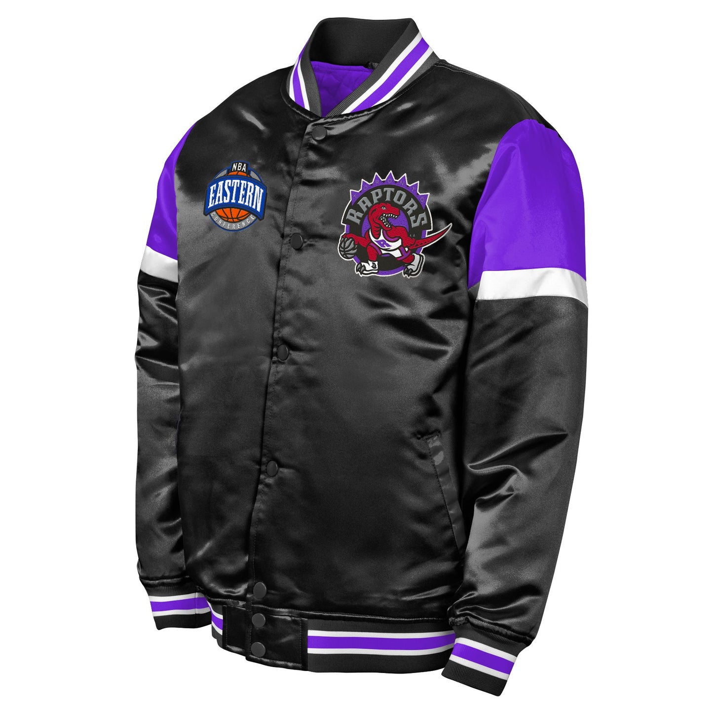 Youth Toronto Raptors Mitchell & Ness Satin Jacket