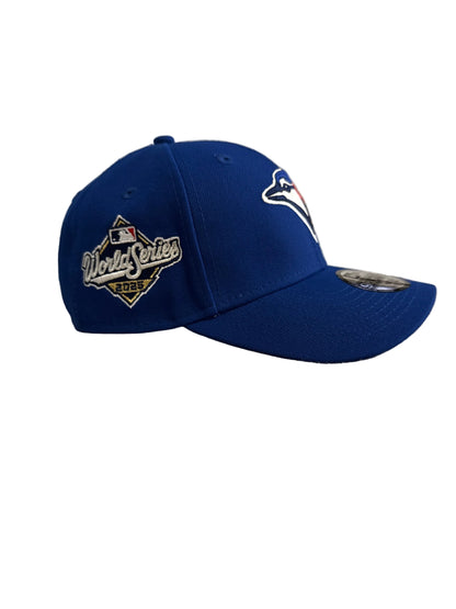 Youth Toronto Blue Jays New Era Royal 2025 World Series Side Patch 9FORTY Adjustable Hat