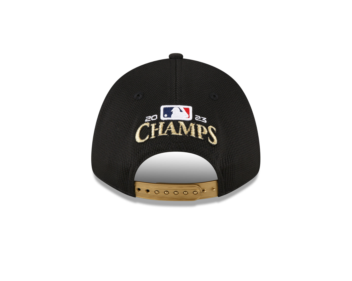 Texas Rangers New Era 2023 World Series Champions Locker Room 9Forty Adjustable Hat - Pro League Sports Collectibles Inc.