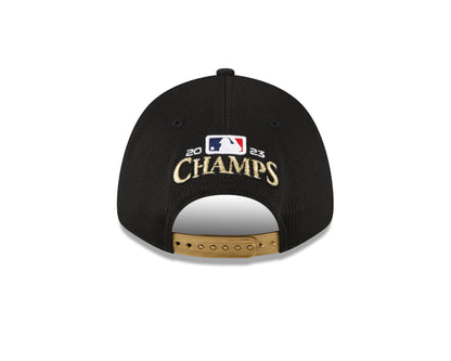 Texas Rangers New Era 2023 World Series Champions Locker Room 9Forty Adjustable Hat - Pro League Sports Collectibles Inc.