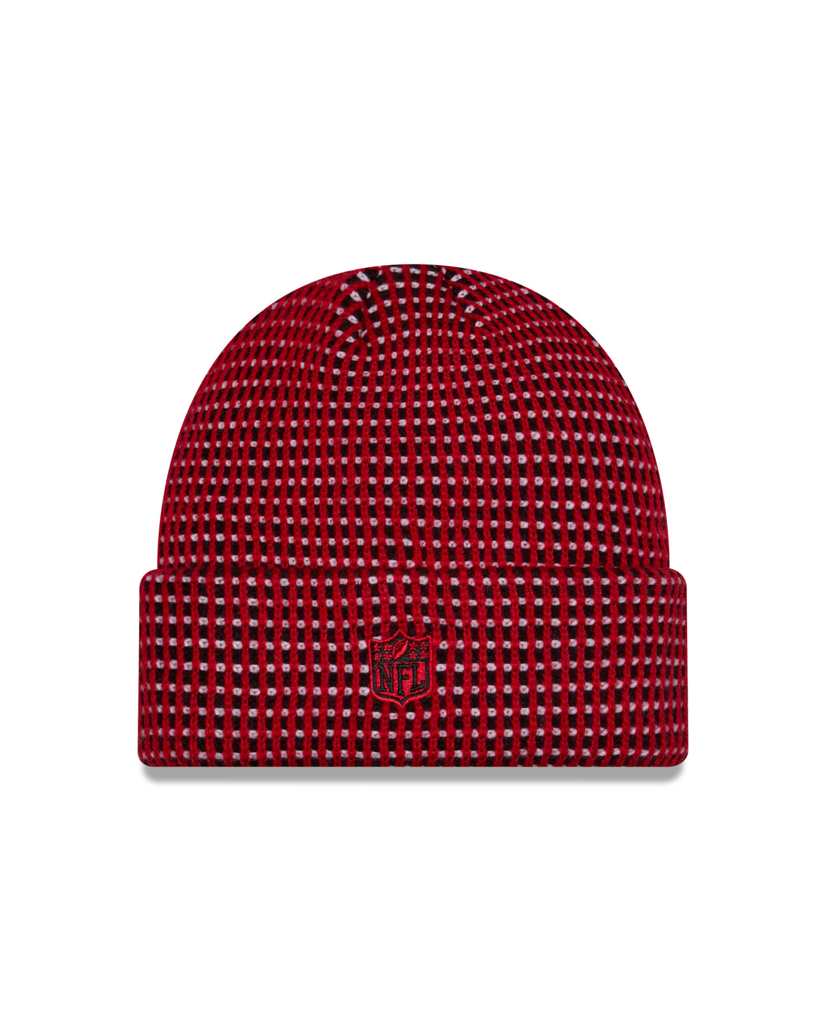San Francisco 49ers 2026 New Era NFL Sideline Cold Weather Cuff Knit Toque - Red