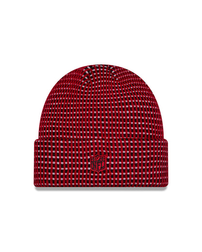 San Francisco 49ers 2026 New Era NFL Sideline Cold Weather Cuff Knit Toque - Red