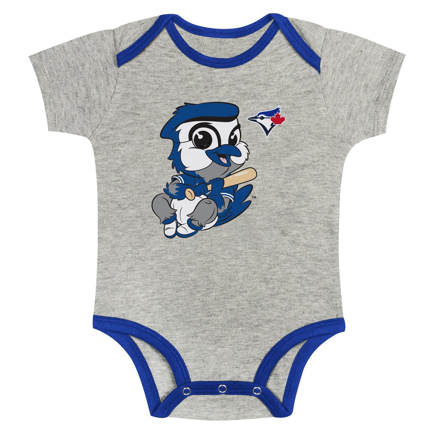 Infant Toronto Blue Jays Ball Romper Onesie 2 Pack Set - Pro League Sports Collectibles Inc.